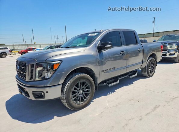 1N6AA1E51KN528726 2019 NISSAN TITAN Gray Задня ліва чверть