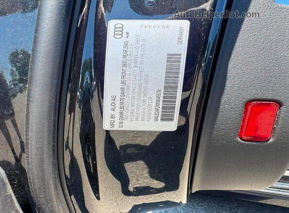 WAUS2AF2XKN045578 2019 AUDI A7 Black Vista de los asientos traseros