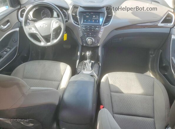 KM8SM4HF3HU251964 2017 HYUNDAI SANTA Белый Вид щитка приборов