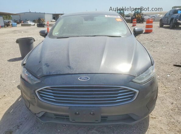 3FA6P0HD4LR202069 2020 FORD FUSION Gray Вид ззаду