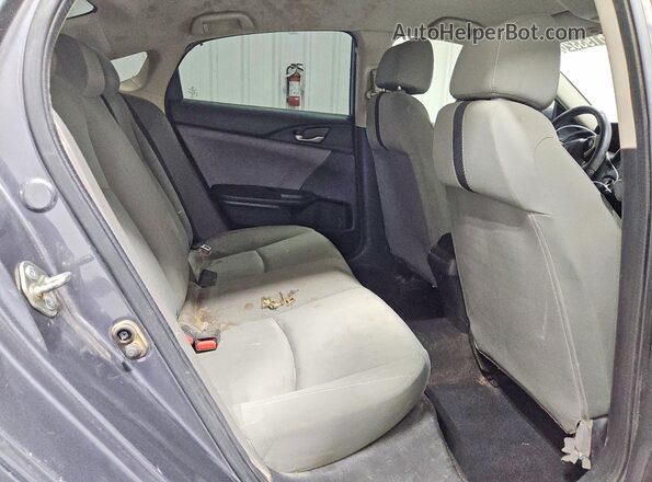 2HGFC2F60LH525070 2020 HONDA CIVIC Gray Вид задньої частини салону