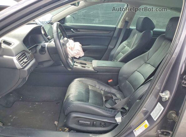 1HGCV1F52JA260937 2018 HONDA ACCORD Gray Vista del salpicadero