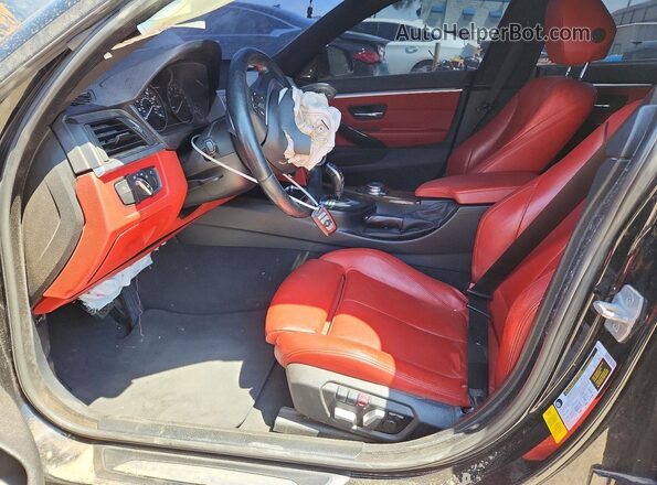 WBA4F7C5XHG787023 2017 BMW 4 SERIES Black წინა პანელის ხედი