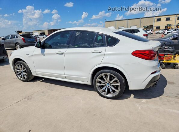 5UXXW7C53J0W64483 2018 BMW X4 White Հետևի աջ
