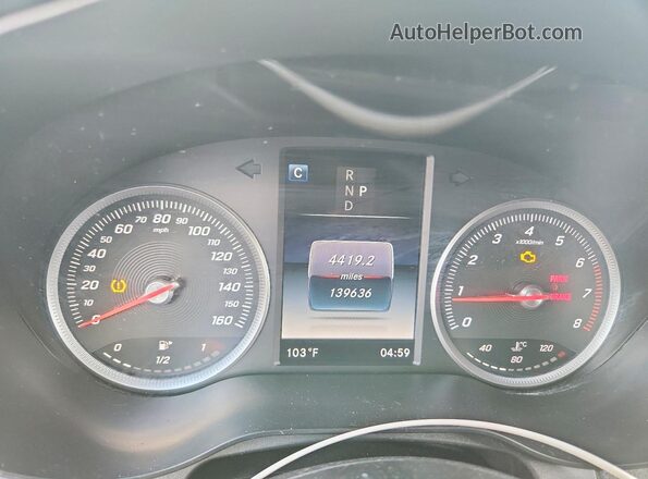 WDC0G4JB9GF076921 2016 MERCEDES-BENZ GLC-CLASS Gray Հետևի նստատեղերի տեսք