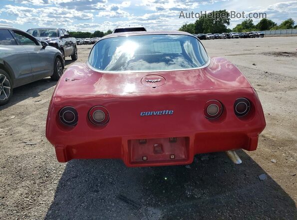 1Z8749S443183 1979 CHEVROLET CORVETTE Red Front interior view