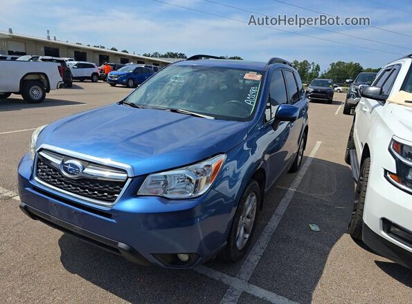 JF2SJAHC2GH490786 2016 SUBARU FORESTER Blue Tył prawy