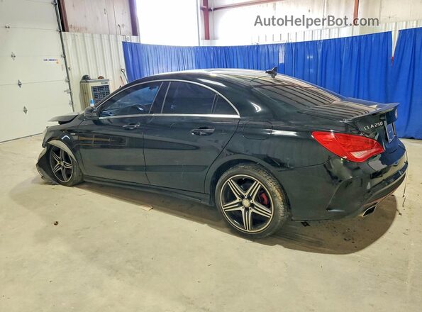 WDDSJ4EB5GN380009 2016 MERCEDES-BENZ CLA-CLASS Black Tył prawy