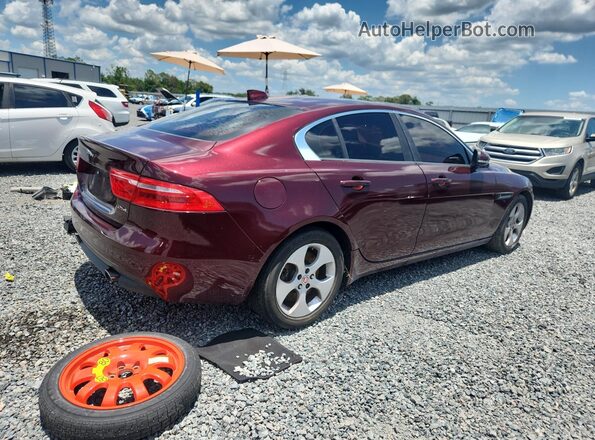 SAJAR4BG9HA972697 2017 JAGUAR XF Burgundy Przód prawy