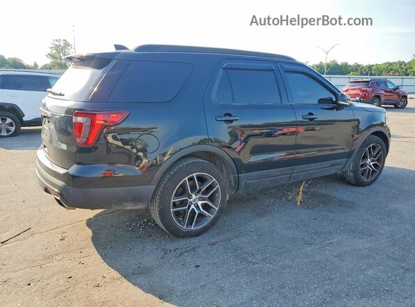 1FM5K8GT1GGC89384 2016 FORD EXPLORER Black Առջևի աջ