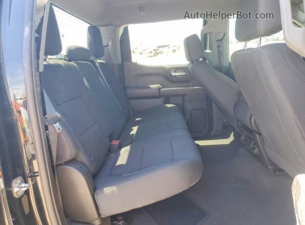 3GCPWBEK9NG181802 2022 CHEVROLET SILVERADO Black უკანა სალონის ხედი