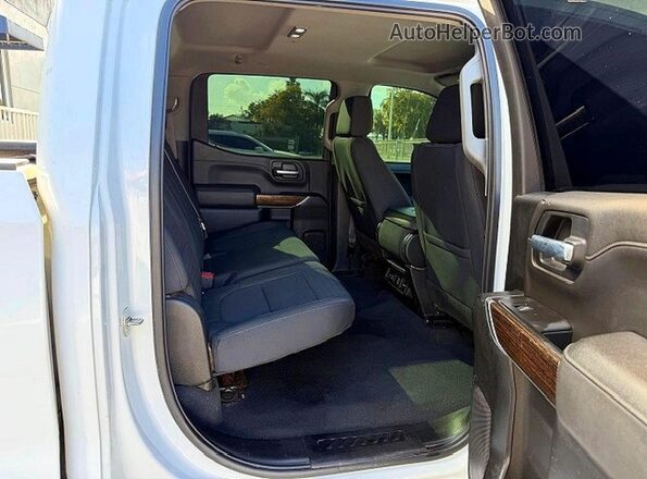 1GTU9BET4MZ191297 2021 GMC SIERRA White ძრავის განყოფილების ხედი