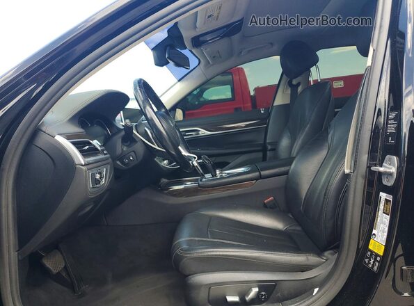 WBA7E4C50JGV23989 2018 BMW 7 SERIES Black Widok deski rozdzielczej