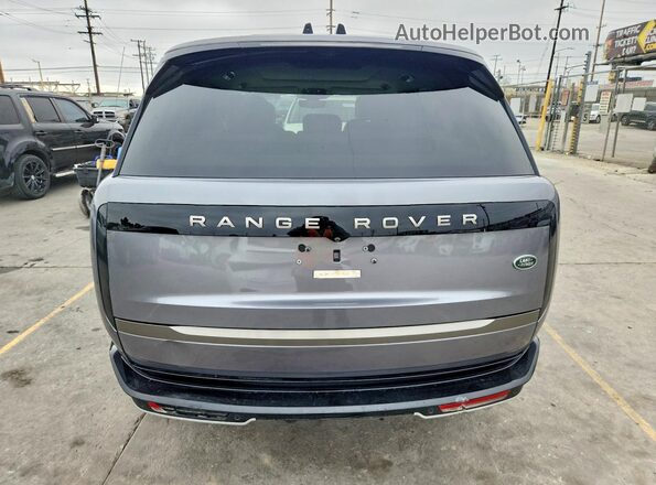 SALKP9FU8PA051925 2023 LAND ROVER RANGE Gray წინა სალონის ხედი