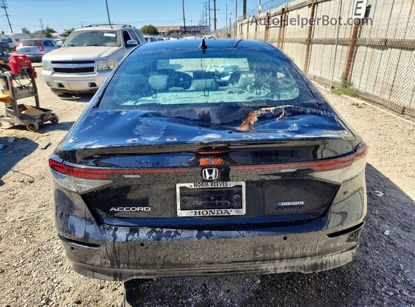 1HGCY2F73RA053371 2024 HONDA ACCORD Черный Вид салона спереди