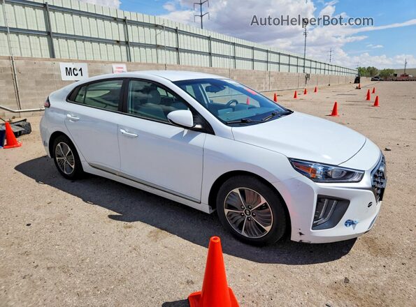 KMHC65LD3MU254996 2021 HYUNDAI IONIQ White Դիմացի տեսք