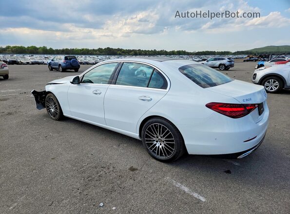W1KAF4HB2TR326890 2026 MERCEDES-BENZ C White Задня ліва чверть