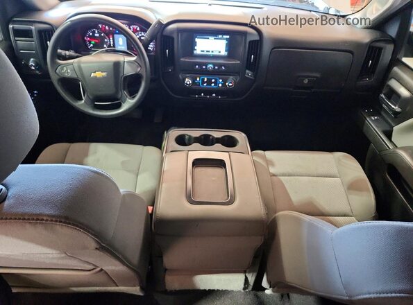 2GCRCMEC7K1231946 2019 CHEVROLET SILVERADO Silver Вид щитка приладів