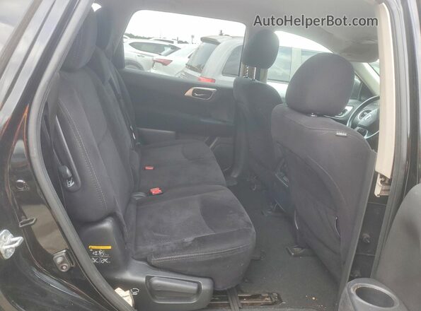 5N1AR2MM8GC640898 2016 NISSAN PATHFINDER Black ძრავის განყოფილების ხედი
