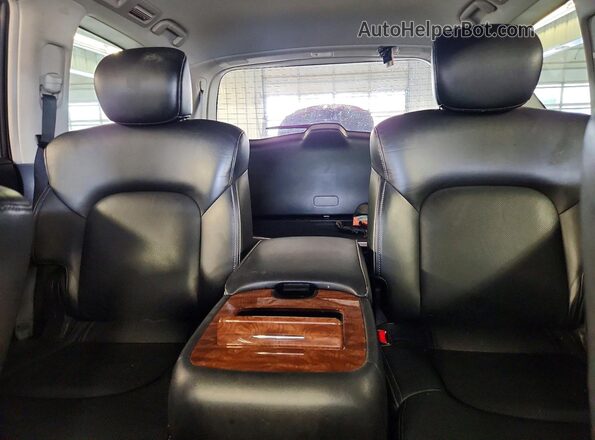 JN8AZ2NE2J9192503 2018 INFINITI QX80 Brown უკანა სალონის ხედი
