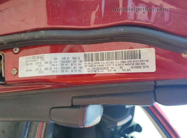 1C4PJMBS8GW285295 2016 JEEP CHEROKEE Red Սալոնի 360 աստիճան տեսք