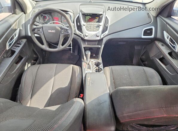 2GKALMEK6G6128438 2016 GMC TERRAIN White Vista del cuadro de instrumentos