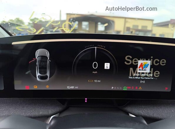50EA1TEA8SA009736 2025 LUCID AIR Gray Սարքավորումների վահանակի տեսք