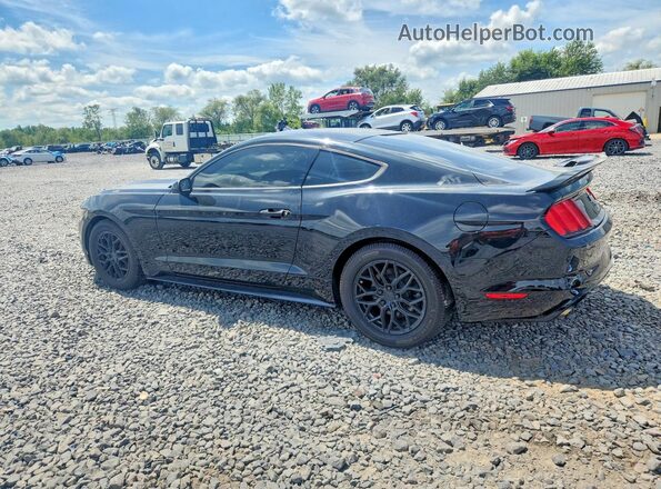 1FA6P8AM9H5276753 2017 FORD MUSTANG Black Tył prawy