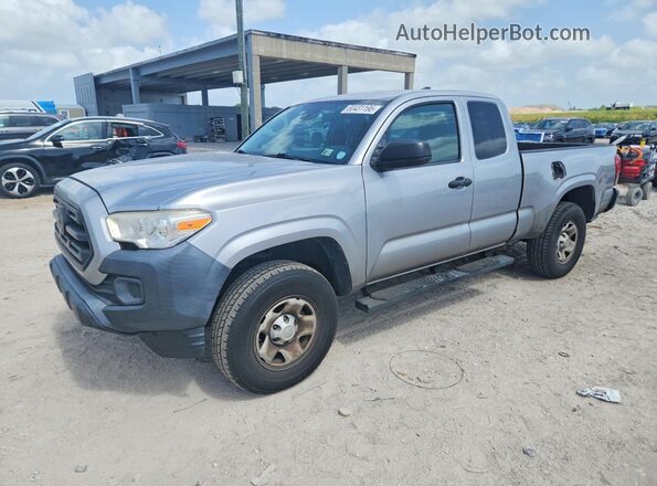 5TFRX5GN4KX149734 2019 TOYOTA TACOMA Silver Հետևի ձախ