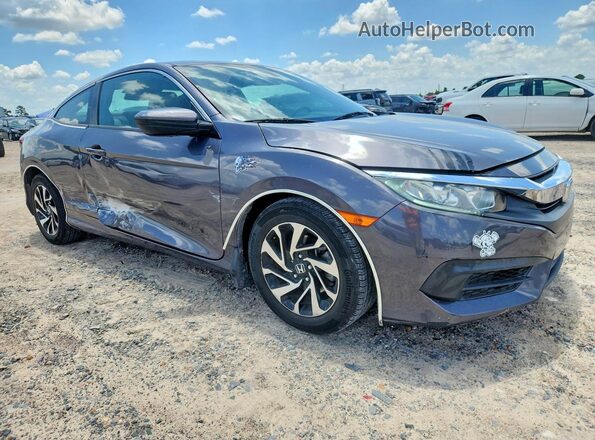 2HGFC4B0XJH305719 2018 HONDA CIVIC Серый Вид спереди