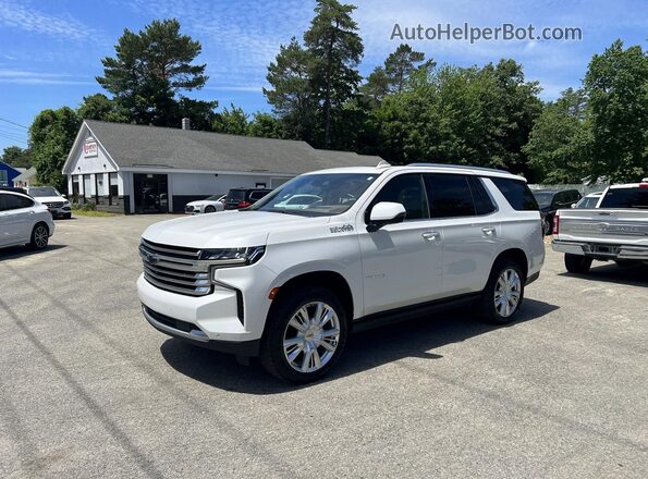 1GNSKTKL6MR179746 2021 CHEVROLET TAHOE White Trasero derecho