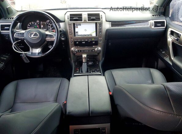JTJAM7BX8M5303755 2021 LEXUS GX Silver ხელსაწყოთა პანელის ხედი