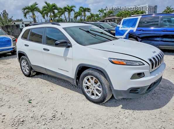 1C4PJLAB6GW234549 2016 JEEP CHEROKEE White Vista frontal