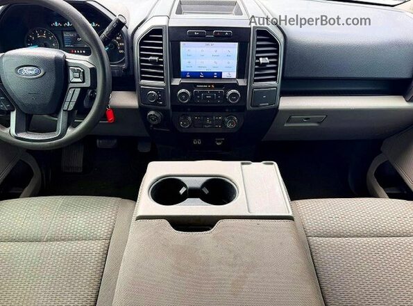1FTFW1E52LFA00232 2020 FORD F150 White Vista del cuadro de instrumentos