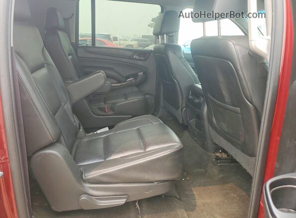 1GKS2GKC6GR436610 2016 GMC YUKON Maroon Vista del compartimento del motor