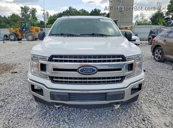1FTFW1E52LFB17485 2020 FORD F150 White Вид ззаду