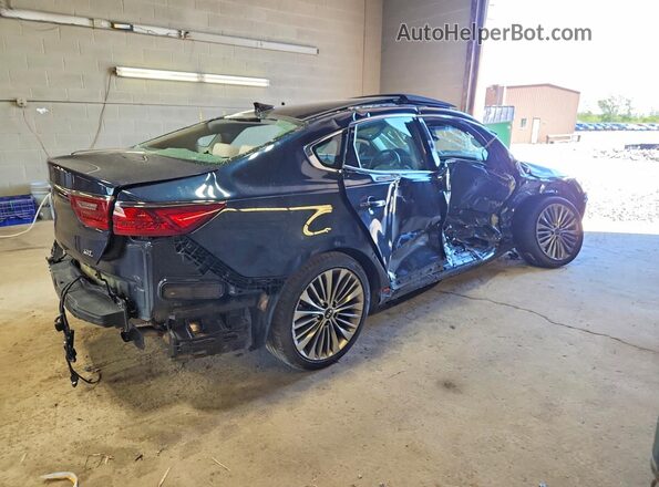 KNALC4J13J5097215 2018 KIA CADENZA Blue Передня права чверть