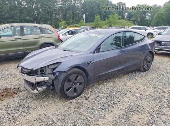 5YJ3E1EA0PF434596 2023 TESLA MODEL Gray Հետևի ձախ