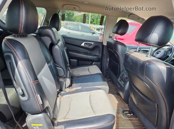 5N1DR2MMXKC649964 2019 NISSAN PATHFINDER Black ძრავის განყოფილების ხედი