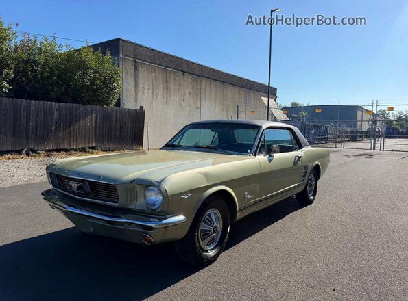 6F07C303951 1966 FORD MUSTANG Green Tył prawy