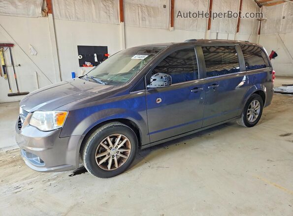 2C4RDGCG7KR802454 2019 DODGE CARAVAN Gray Trasero izquierdo