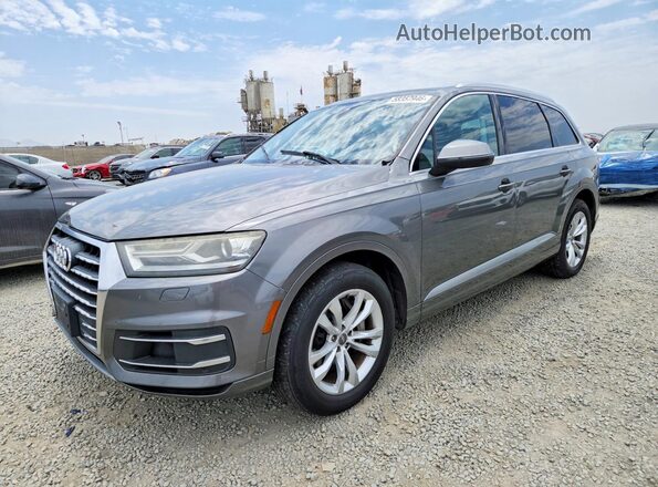 WA1AAAF74HD004014 2017 AUDI Q7 Gray Задня ліва чверть