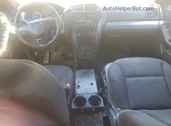 1FM5K8AR6GGB81498 2016 FORD EXPLORER White Вид щитка приладів