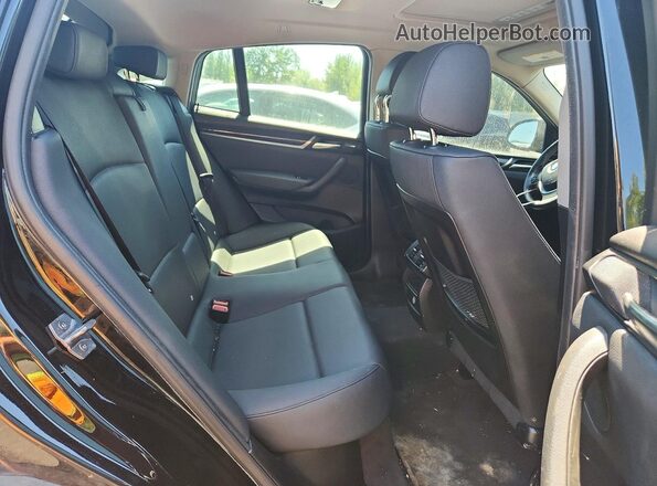 5UXXW3C51G0M90320 2016 BMW X4 Black Vista interior trasera