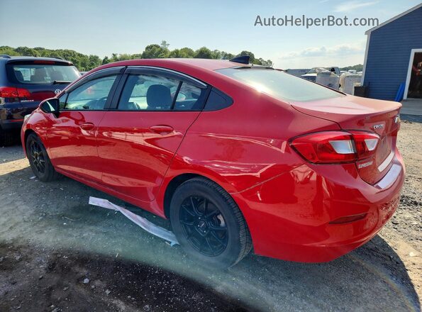 1G1BC5SM4J7162485 2018 CHEVROLET CRUZE Red Rear right