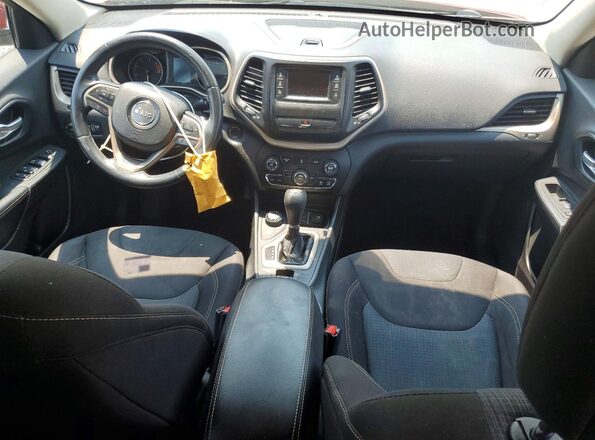 1C4PJMCB9GW237450 2016 JEEP CHEROKEE Red ხელსაწყოთა პანელის ხედი
