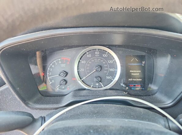 JTDEPRAE3LJ097032 2020 TOYOTA COROLLA Red Вид задніх сидінь