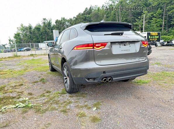 SADCK2FN4KA352120 2019 JAGUAR F-PACE Gray Передня права чверть
