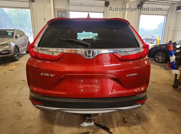 5J6RW2H55HL070986 2017 HONDA CR-V Red Սալոնի դիմացի տեսք