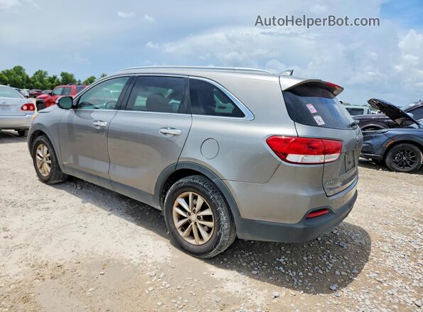 5XYPGDA36JG414101 2018 KIA SORENTO Gray Trasero derecho